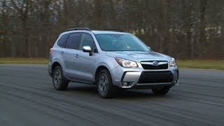 2014 Subaru Forester first drive  Consumer Reports [upl. by Decca483]