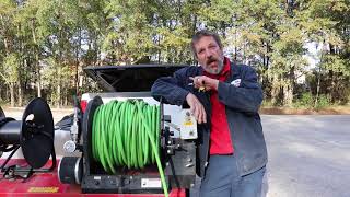 Operating a Plumbing Sewer Jetter [upl. by Melc]