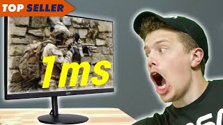 Cheap 27in Gaming Monitor  Acer CB272 27in Full HD IPS Monitor Review [upl. by Sokul260]