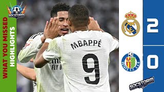 Real Madrid vs Getafe  20  Highlights [upl. by Tull451]