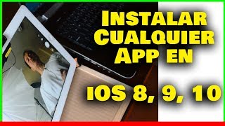 👍 Instalar Cualquier App en iOS 8 9 o 10  iPad Fácil [upl. by Eydnarb]