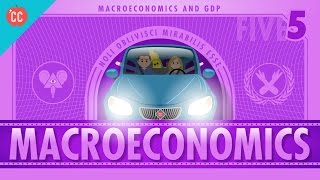 Macroeconomics Crash Course Economics 5 [upl. by Beilul]