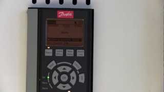 Danfoss FC102 Programming External Interlock A60 out NHA tutorial NHAVFDwmv [upl. by Keely]