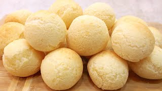 PÃO DE QUEIJO PRÁTICO SUPER RÁPIDO E FÁCIL MACIO USE O QUEIJO QUE QUISERGOSTOSÃOIsamara Amâncio [upl. by Inkster]