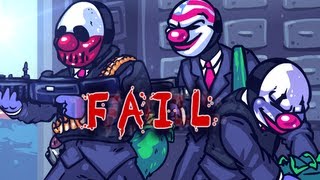 PAYDAY FAIL A Payday the Heist parody [upl. by Eiznekam]