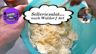 Selleriesalat fast Waldorfsalat [upl. by Behnken700]