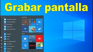 Como grabar la pantalla de tu pc [upl. by Renaxela]