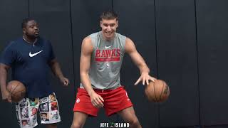 Bogdan Bogdanović Intense NBA Workout [upl. by Blaseio]