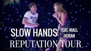 Taylor Swift feat Niall Horan  Slow Hands Live at the Reputation Tour [upl. by Nnhoj823]