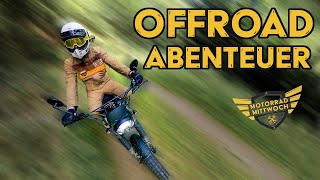 Mit der Brixton Felsberg 125 durch den WALD Offraod Enduro Test [upl. by Parsifal]