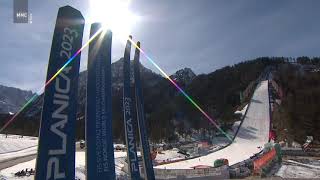 Planica 2021  Daniel Andre Tande crash [upl. by Salvatore]