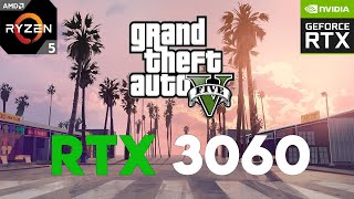 Grand Theft Auto V RTX 3060 12GB 1080p 1440p 4K [upl. by Ellehciram]