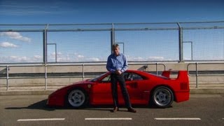 SUPERCAR FERRARI F40  Fifth Gear [upl. by Kerwin]