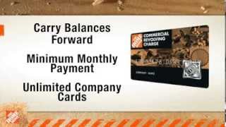 Commercial Credit  The Home Depot [upl. by Amanda]