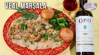 Veal Marsala  A Classic Italian Dish Anyone Can Make [upl. by Aer]