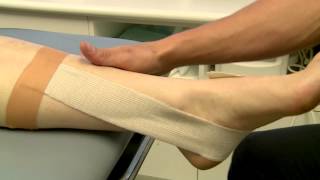 Ankle Taping  Soleus Muscle [upl. by Cherida212]