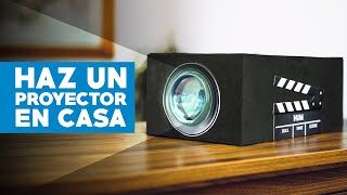 Cómo hacer un proyector en casa [upl. by Ennej]