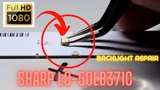 TV backlight repair  The EASY Way [upl. by Orbadiah]