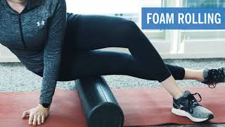 IT Band Stretches  Foam Rolling [upl. by Llebiram]