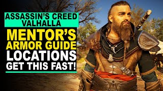 Assassins Creed Valhalla  How to Unlock MENTORS ARMOR Set  Guide amp Locations [upl. by Zildjian]