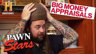 Pawn Stars 7 HIGH VALUE APPRAISALS Major Money for Super Rare Items  History [upl. by Nagle256]