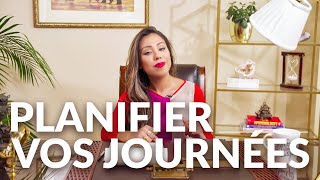 PLANIFIER SA JOURNÉE  Comment Organiser et Planifier Ta Journée [upl. by Yanehs]