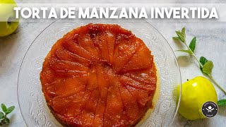 TORTA DE MANZANA INVERTIDA EN 3 PASOS Y NO SE PEGA [upl. by Malita]