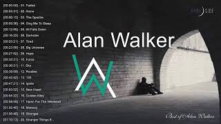 TOP 20 Bài Hát Hay Nhất của Alan Walker  Best of Alan Walker [upl. by Aivlis]