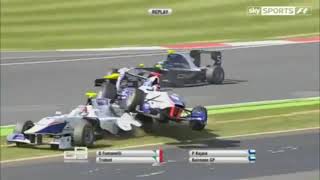 Silverstone Crash Compilation  No fatalities [upl. by Colfin272]