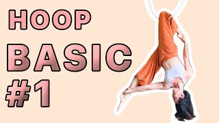 Aerial Hoop Basic 1 10 Beginner Tricks To Get Started [upl. by Ahtaga782]