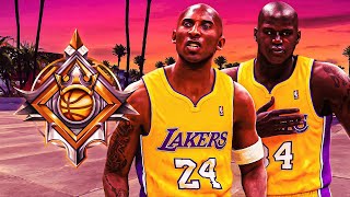 LEGEND SHAQ CENTER BUILD and KOBE BRYANT DOMINATE on NBA 2K21 [upl. by Russian]