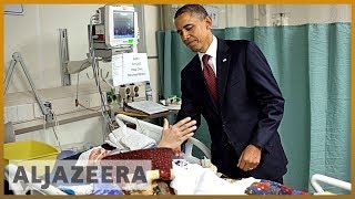 Obamacare Affordable Care Act under threat in US [upl. by Elocaj]