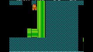 Super Mario Bros Minus World Glitch [upl. by Trebmal]