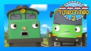 TITIPO S2 Full Compilation l Train Cartoons For Kids  Titipo the Little Train l TITIPO TITIPO 2 [upl. by Alaecim]