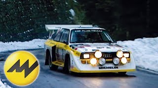 Audi Quattro S1 Onboard bei Stig Blomqvist im Audi S1 [upl. by Enelahs]