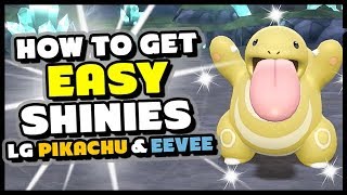 How to get EASY SHINY POKEMON in Lets Go Pikachu And Eevee  Best Shiny Hunting Guide [upl. by Aitsirhc]