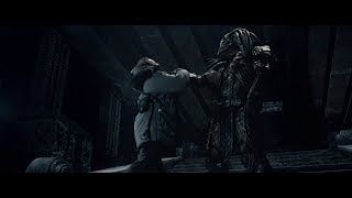 AVP Alien vs Predator  Weyland Death Scene HD [upl. by Idnym]