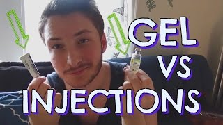 FTM Transition Testosterone Gel VS Injections  Ashton Colby [upl. by Rehportsirhc]