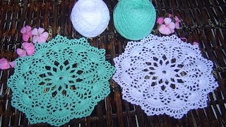 Como hacer tapetecarpeta a crochet Paso a Paso [upl. by Ellenaj]