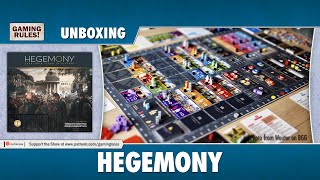 Hegemony  Unboxing [upl. by Nakhsa]