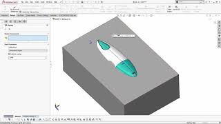 SOLIDWORKS  Cavity Feature in Assembly Mode [upl. by Beverlee]