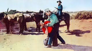 THE WALKING HILLS  Randolph Scott  Free Western Movie English [upl. by Lance]