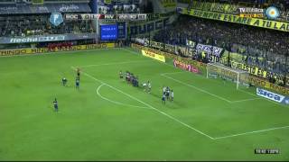 Gol de riquelme a river relato de mariano closs [upl. by Llertal]