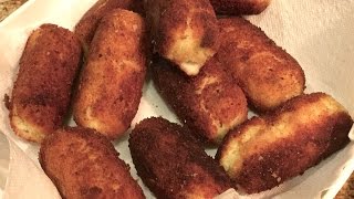 How to Make Panzerottis Italian Potato Croquettes [upl. by Sarid91]