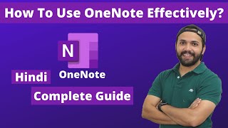 How To Use OneNote Effectively In Hindi Step by Step Guide 2020 [upl. by Demetria189]