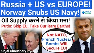 Indias World In Making USRussia Alliance EUs NATO Exit Norway Oil Mineral Deal World Affairs [upl. by Stent437]