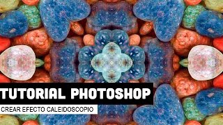 Tutorial de Photoshop Efecto caleidoscopio [upl. by Ilarin]