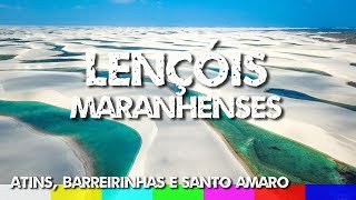 Lençóis Maranhenses Brasil Onde Ficar e Roteiro de Viagem  4K [upl. by Carolan610]