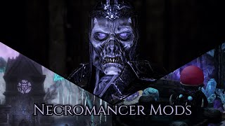 Skyrim  Best Mods for a Necromancer Build LE SE [upl. by Flosser]