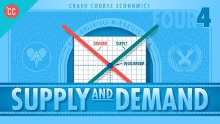 Supply and Demand Crash Course Economics 4 [upl. by Igiul520]